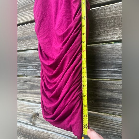 Express Vibrant Fuchsia XS Ruched Bodycon Tank Dress - Picture 5 of 8